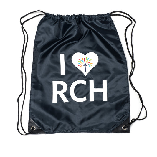 Royal Children's Hospital Navy Drawstring Backsack